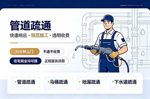 咸阳管道疏通