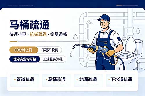 咸阳马桶疏通